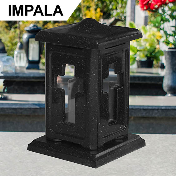 Lampion klasyczny z krzyżem impala